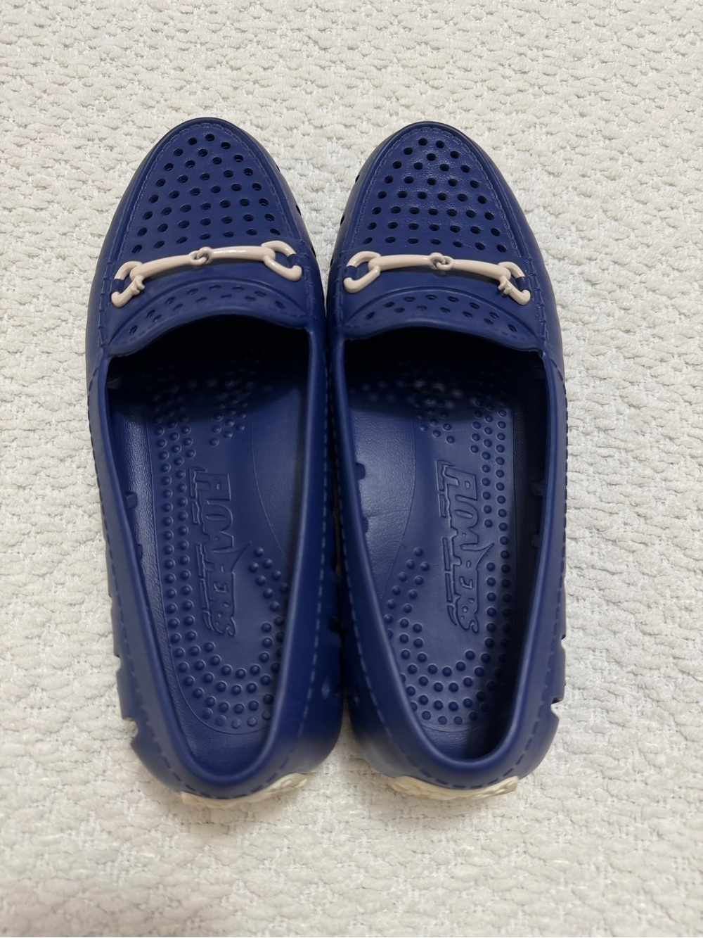 Floafers Tycoon Bit Driver Blue Loafers Water Shoes Easy Clean Women’s Size 9 - Picture 3 of 8